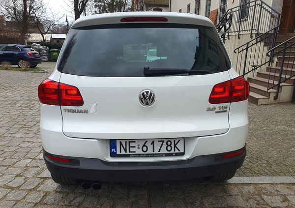 Volkswagen Tiguan cena 59999 przebieg: 173000, rok produkcji 2014 z Elbląg małe 704